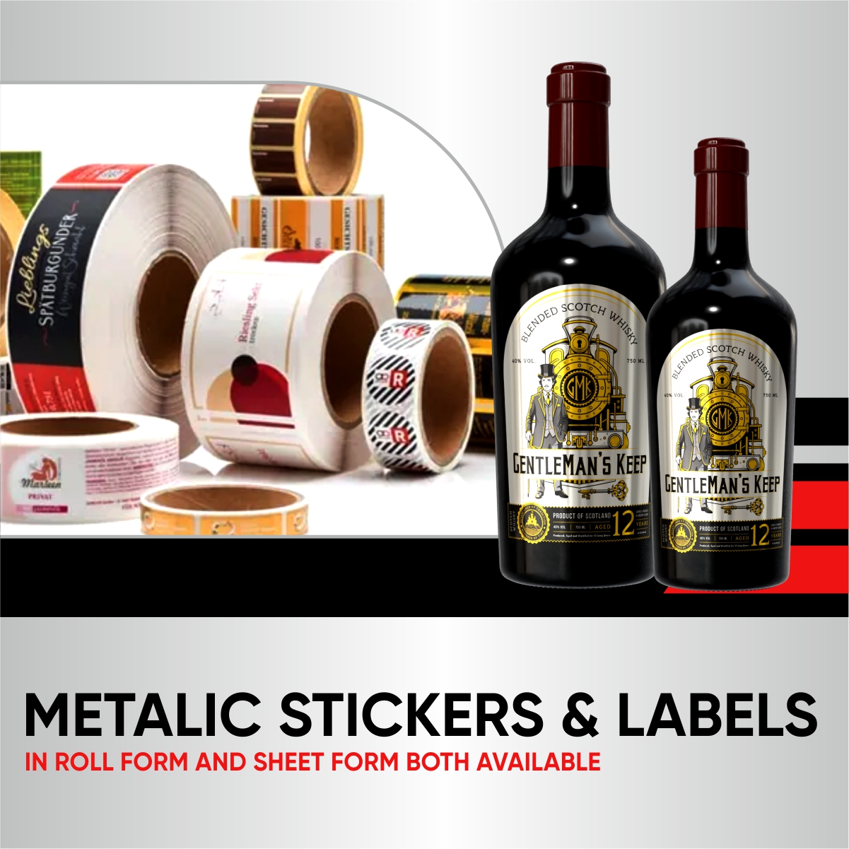 Metallic Label